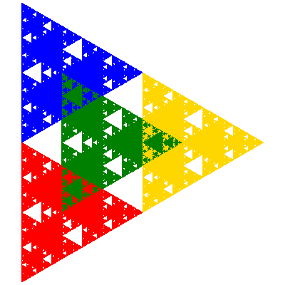 pseudo-Sierpinsk triangle