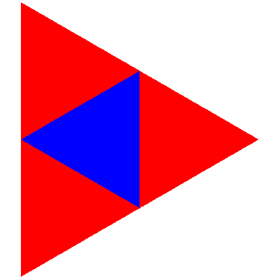 rep-4 equilateral triangle