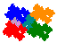 order 7 demisymmetric tile