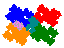 order 7 demisymmetric tile