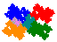 order 7 demisymmetric tile